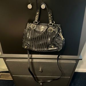 Juicy contour black small handbag